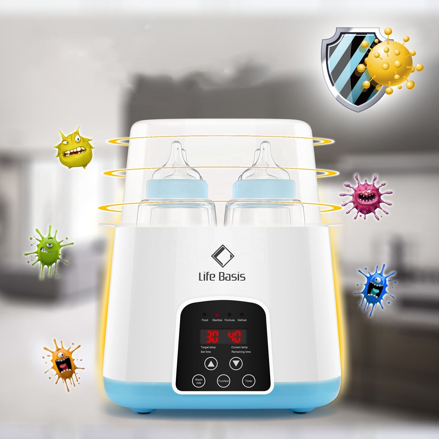Baby Intelligent Heat Preservation Automatic Feeding Bottle Heating Thermostat - Little Haven