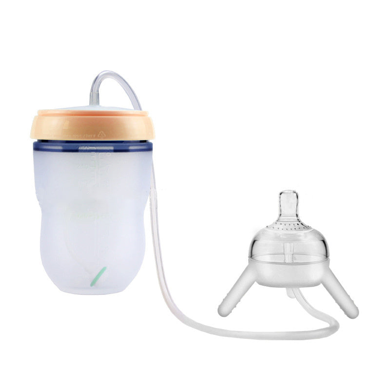 Kids Silicone Sippy Cup & Feeding Bottle – Perfect for Training Toddlers - Little Haven