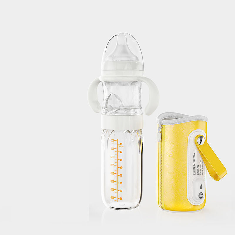Newborn Usb Heating And Thermal Insulation Bottle Cover Quick Flush - Little Haven