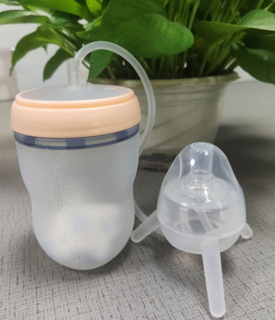 Kids Silicone Sippy Cup & Feeding Bottle – Perfect for Training Toddlers - Little Haven