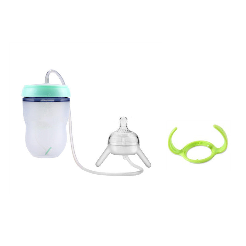 Kids Silicone Sippy Cup & Feeding Bottle – Perfect for Training Toddlers - Little Haven