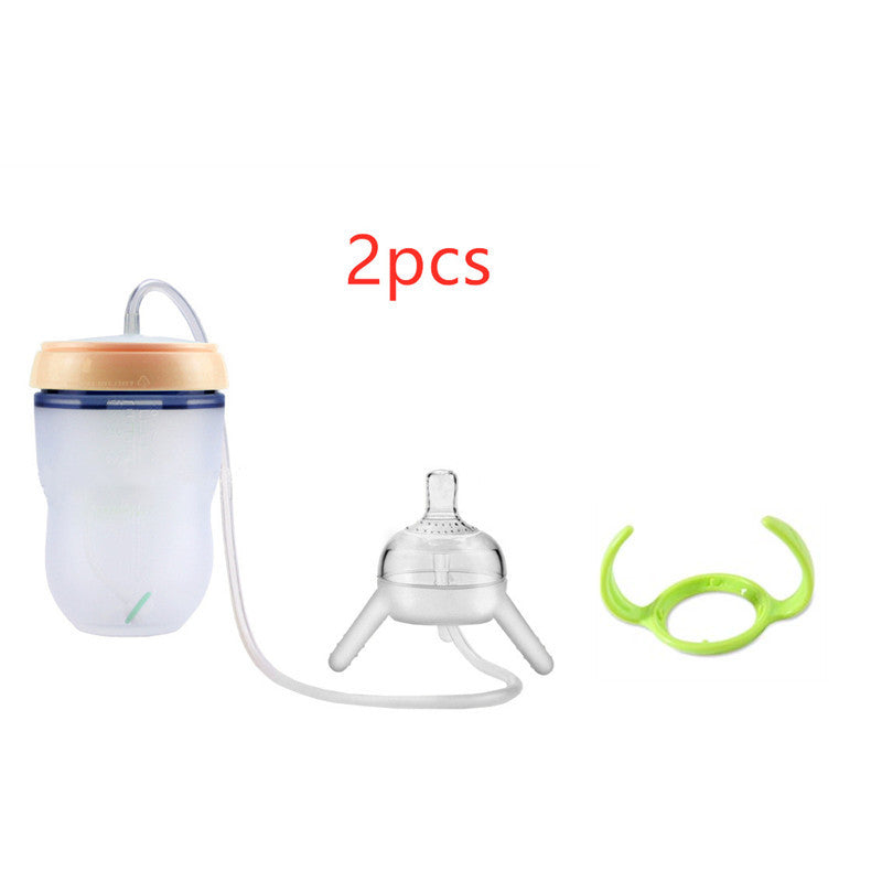 Kids Silicone Sippy Cup & Feeding Bottle – Perfect for Training Toddlers - Little Haven