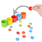 Baby Early Education Educational Toys Color Classification Cup - Little Haven