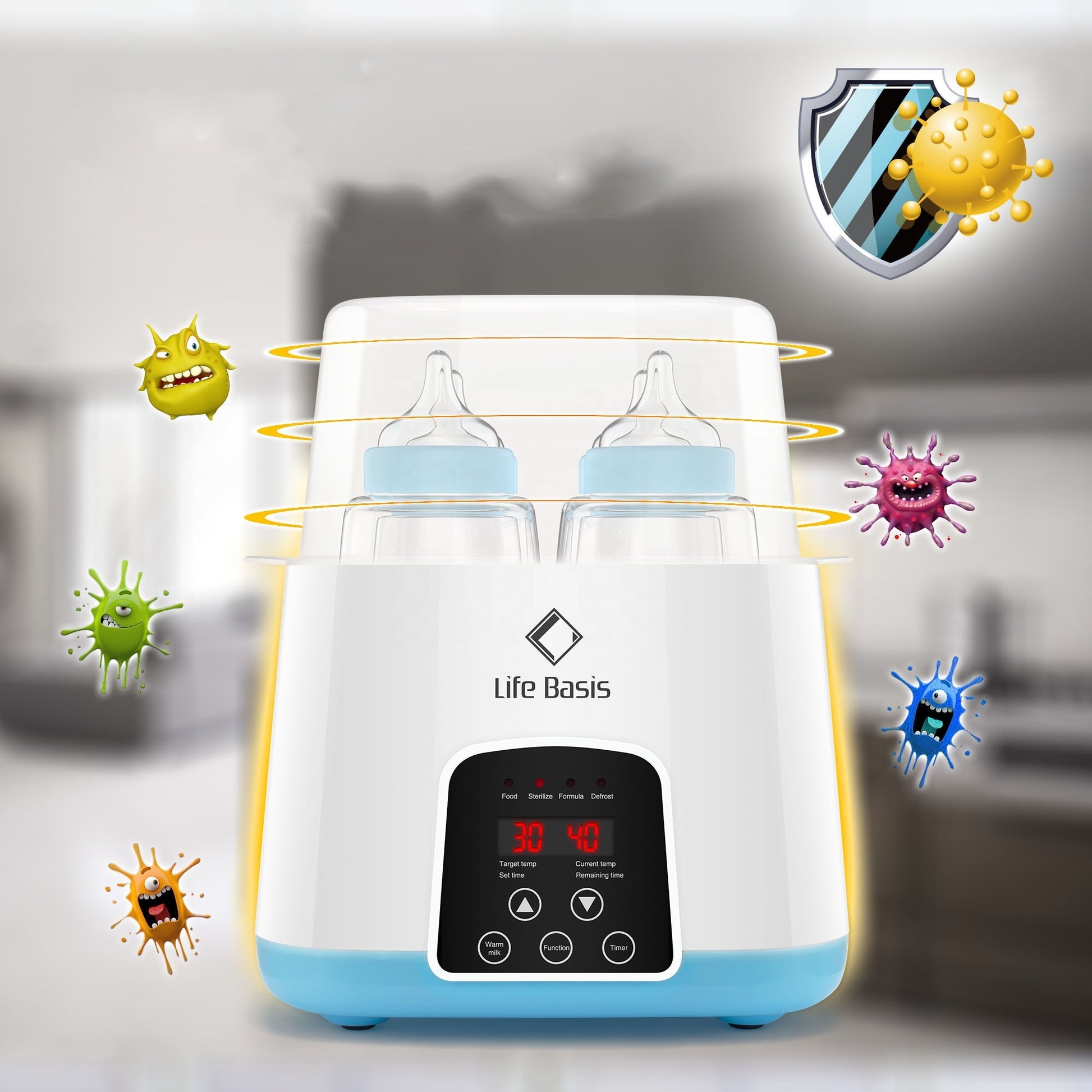 Baby Intelligent Heat Preservation Automatic Feeding Bottle Heating Thermostat - Little Haven
