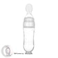 Silicone Squeeze Feeding Spoon Milk Bottle - Little Haven