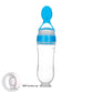 Silicone Squeeze Feeding Spoon Milk Bottle - Little Haven