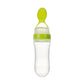 Silicone Squeeze Feeding Spoon Milk Bottle - Little Haven