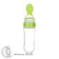 Silicone Squeeze Feeding Spoon Milk Bottle - Little Haven