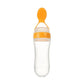 Silicone Squeeze Feeding Spoon Milk Bottle - Little Haven