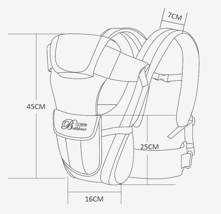 Double Shoulder Baby Carriers  Mother and Child Travel Supplies - Little Haven