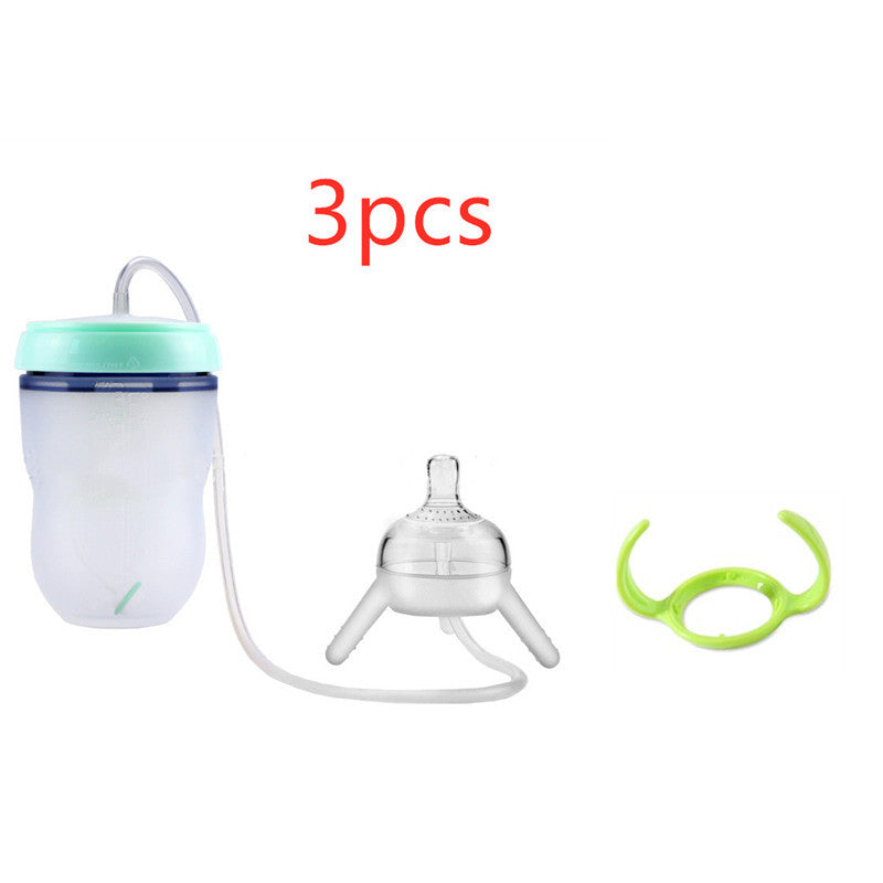 Kids Silicone Sippy Cup & Feeding Bottle – Perfect for Training Toddlers - Little Haven