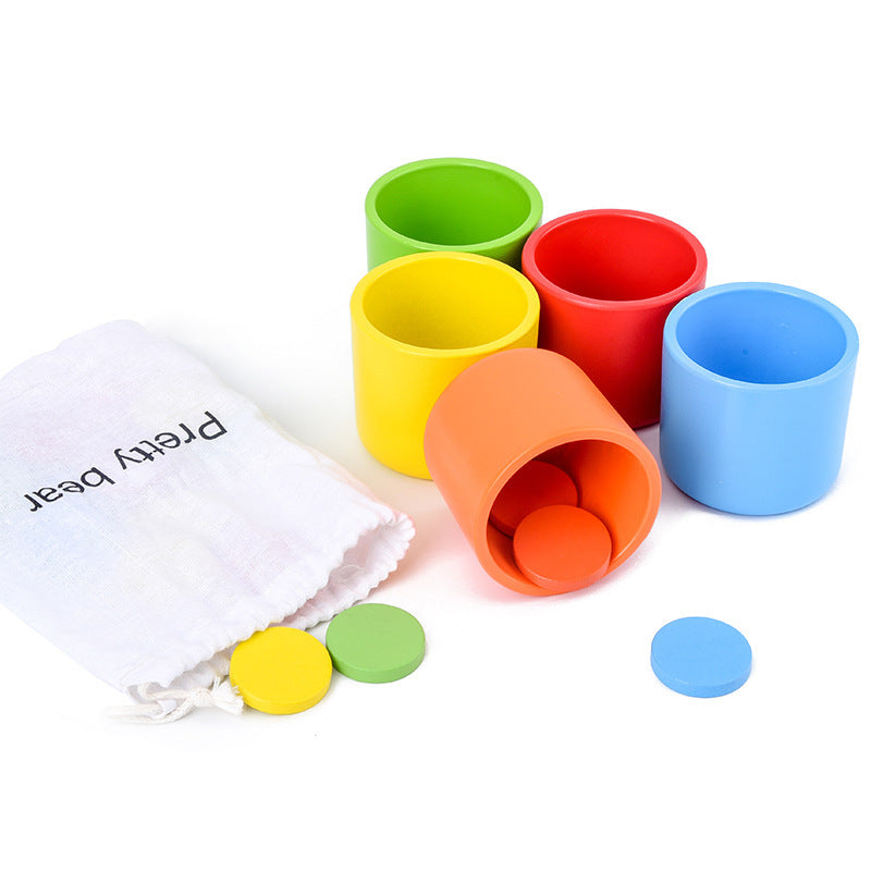 Baby Early Education Educational Toys Color Classification Cup - Little Haven