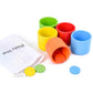 Baby Early Education Educational Toys Color Classification Cup - Little Haven
