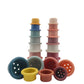 Baby Stacked Cup Stacking Interactive Jenga Children Silicone Infant Educational Toys - Little Haven