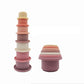 Baby Stacked Cup Stacking Interactive Jenga Children Silicone Infant Educational Toys - Little Haven
